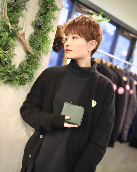 プレイ コムデギャルソン 新作 PLAY CARDIGAN style.2023.12.17