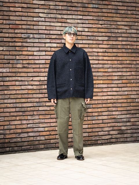 A.PRESSE Cashmere Beach Cloth Jacket MARK STYLE