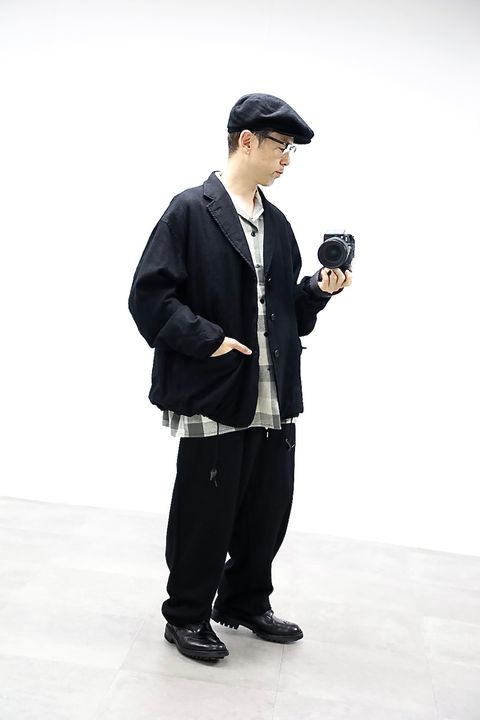 COMME des GARCONS HOMME ウールサージ製品縮絨3Bジャケット2025.10.4.
