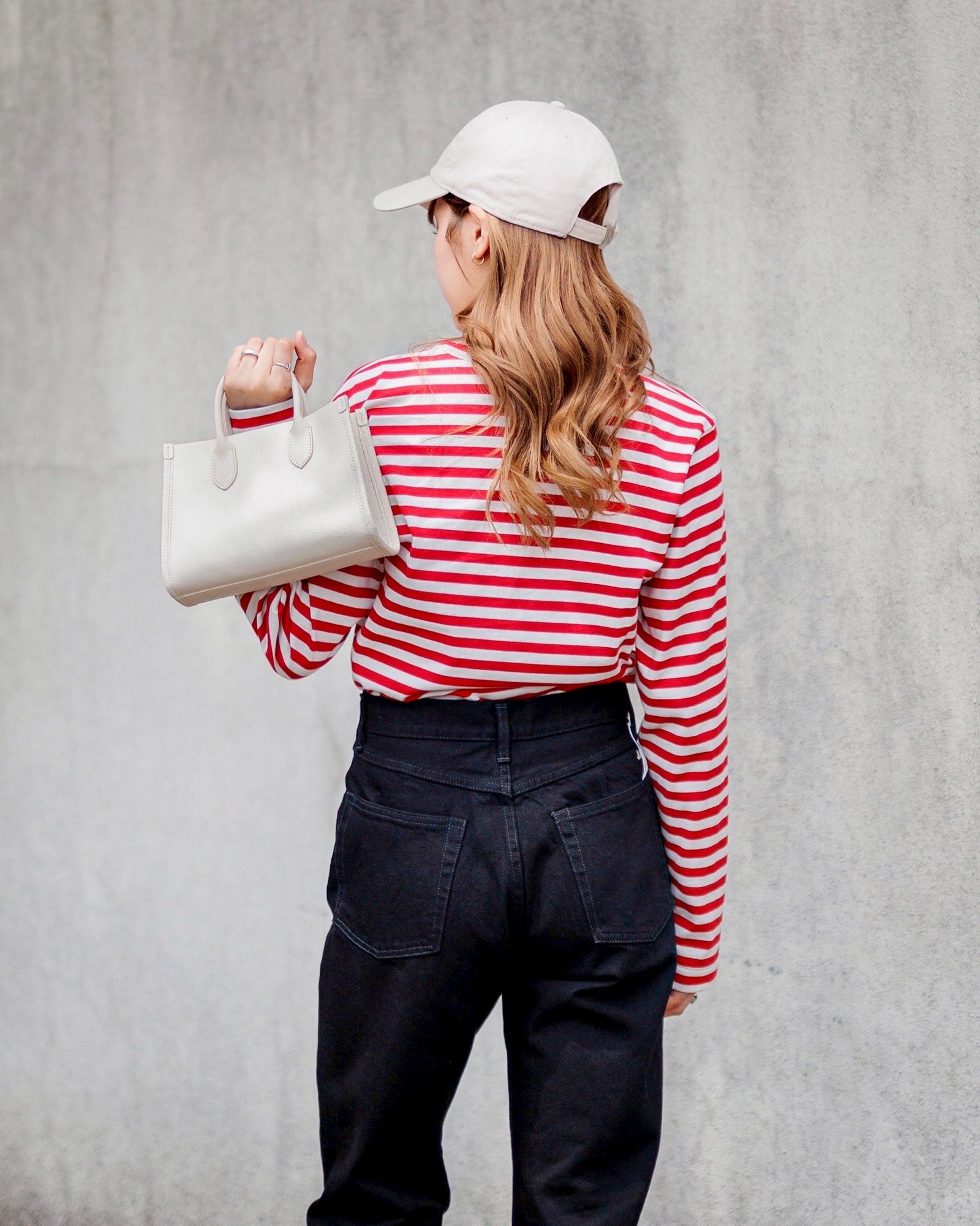 PLAY COMME des GARCONS ボーダーTシャツstyle.2025.4.28 | 6581