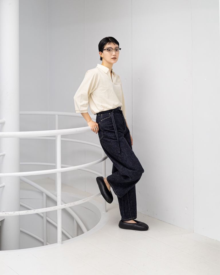 blurhms Co/Silk Nep Skipper Cropped Sleeve STYLE 2026.03.26