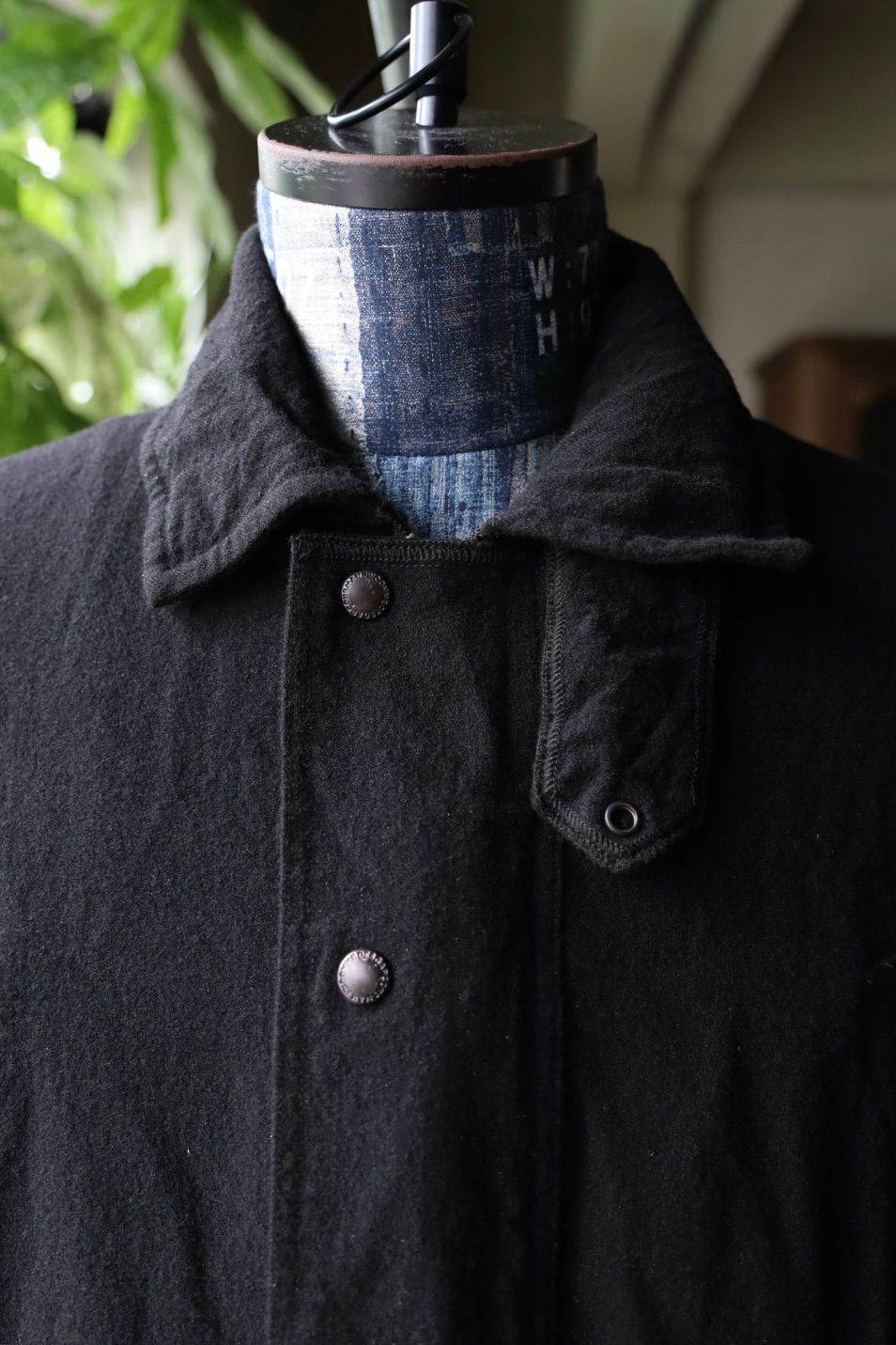 ジュンヤワタナベマン FILSON Wネームウールアクリルツイルジャケット(WP-J012-051)BLACK
