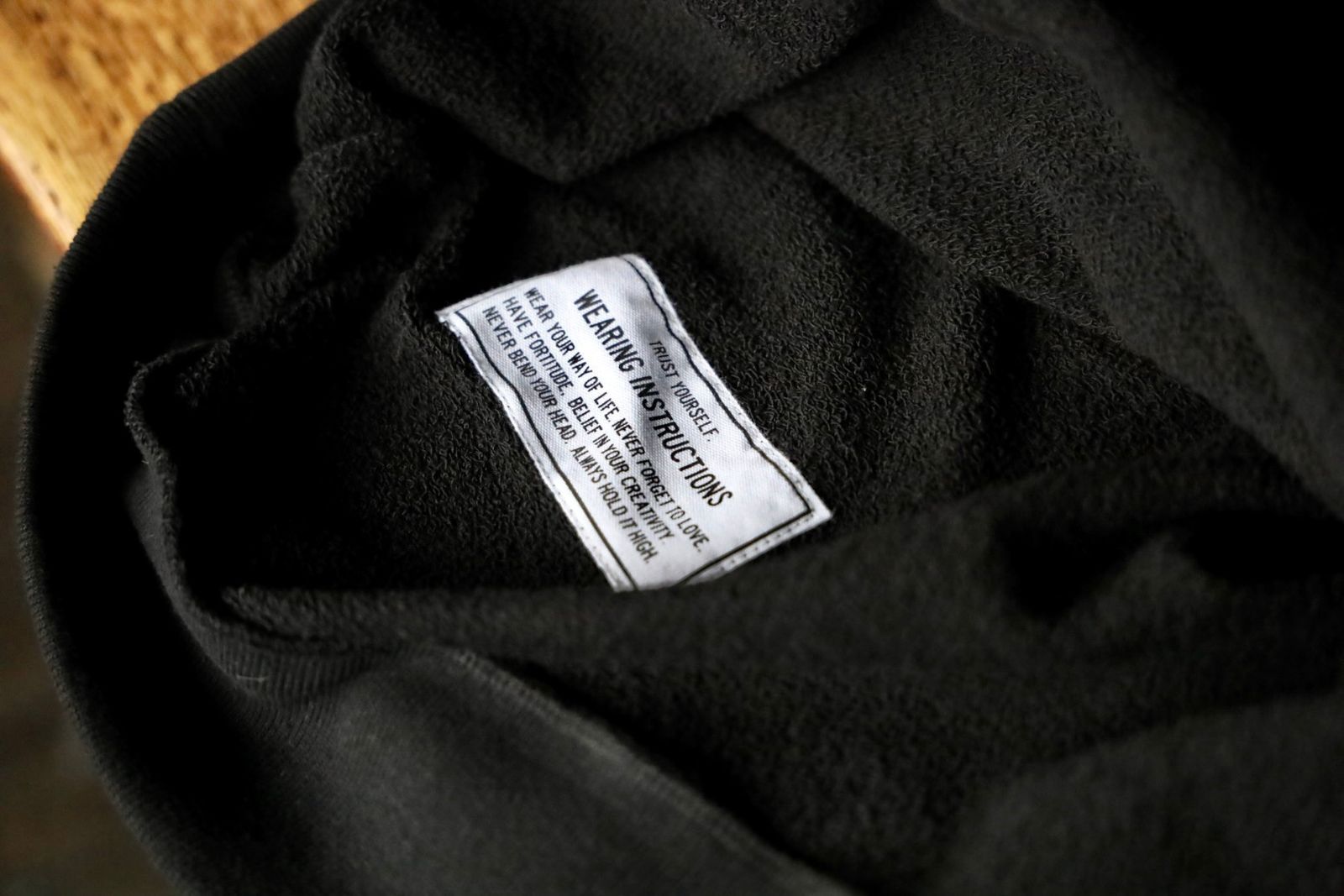 トーキングアバウト ジ アブストラクション 25SS MMYコラボレーションパーカー HANG ON SHOULDER PARKA (NPT-MMYP-002)BLACK