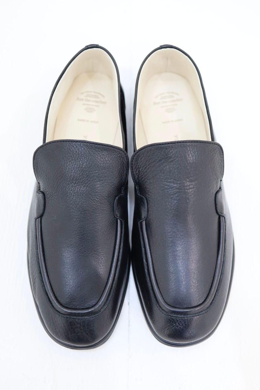 YOKE × foot the coacher The Leather Loafer(YK26SS01264A)BLACK☆3月28日(土)発売！