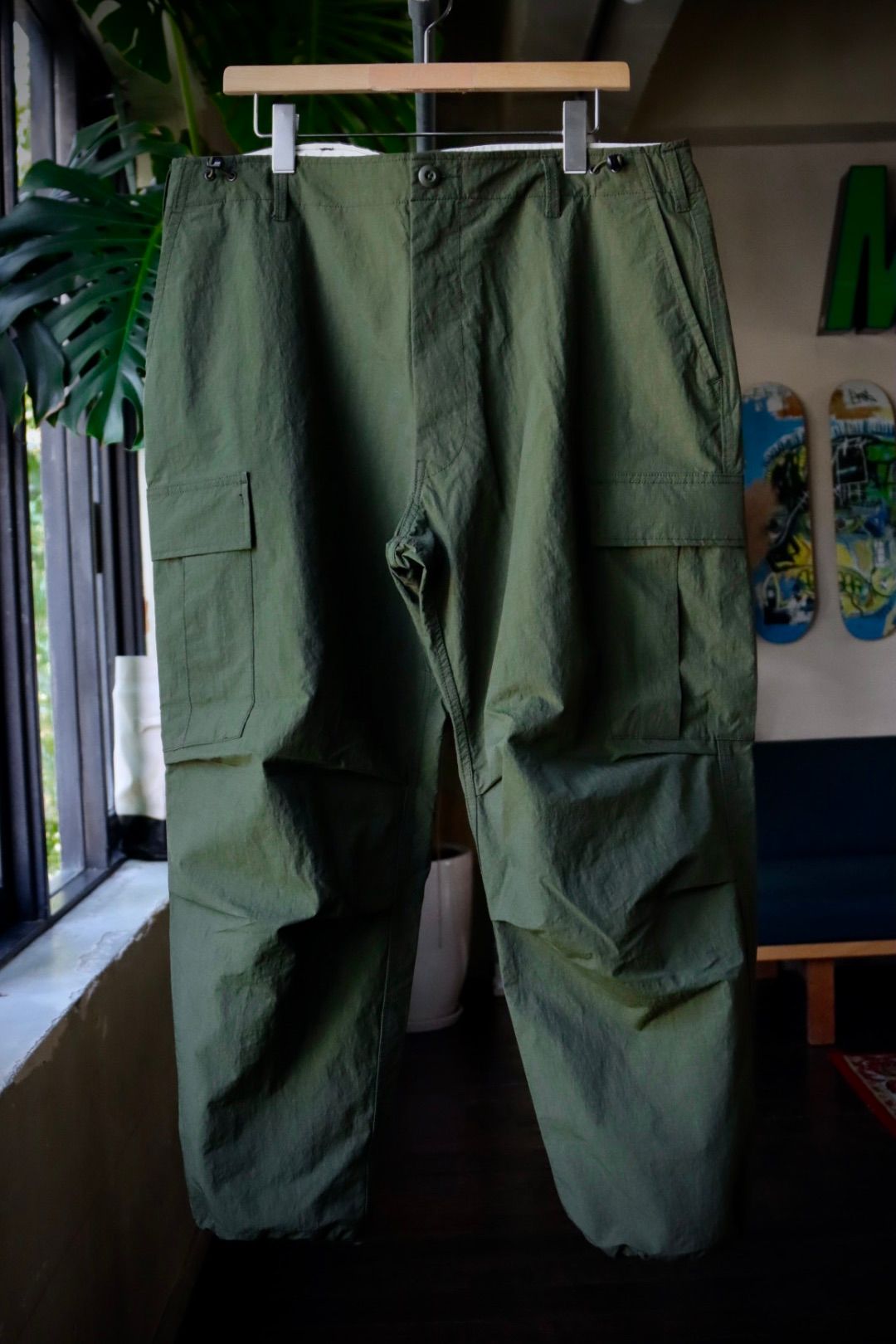 セダンオールパーパスFW23 Big Cargo Pants (SD23F-PT01)Olive☆8月26日(土)発売！