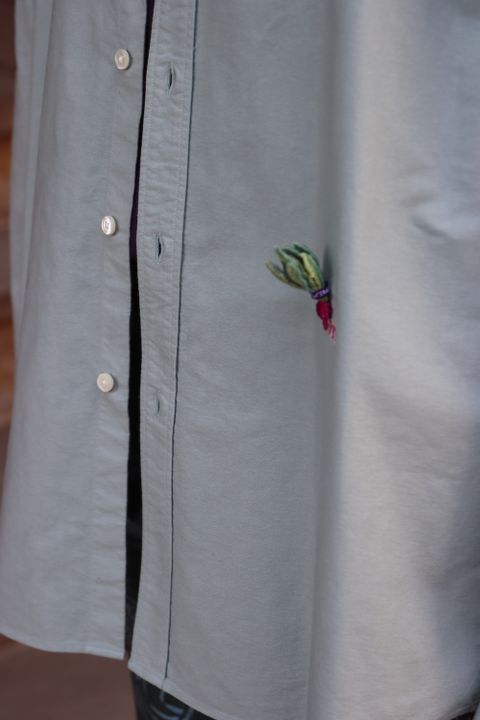 doublet VEGETABLE DYED SHIRT(22SS21SH104) style.2022.1.15.