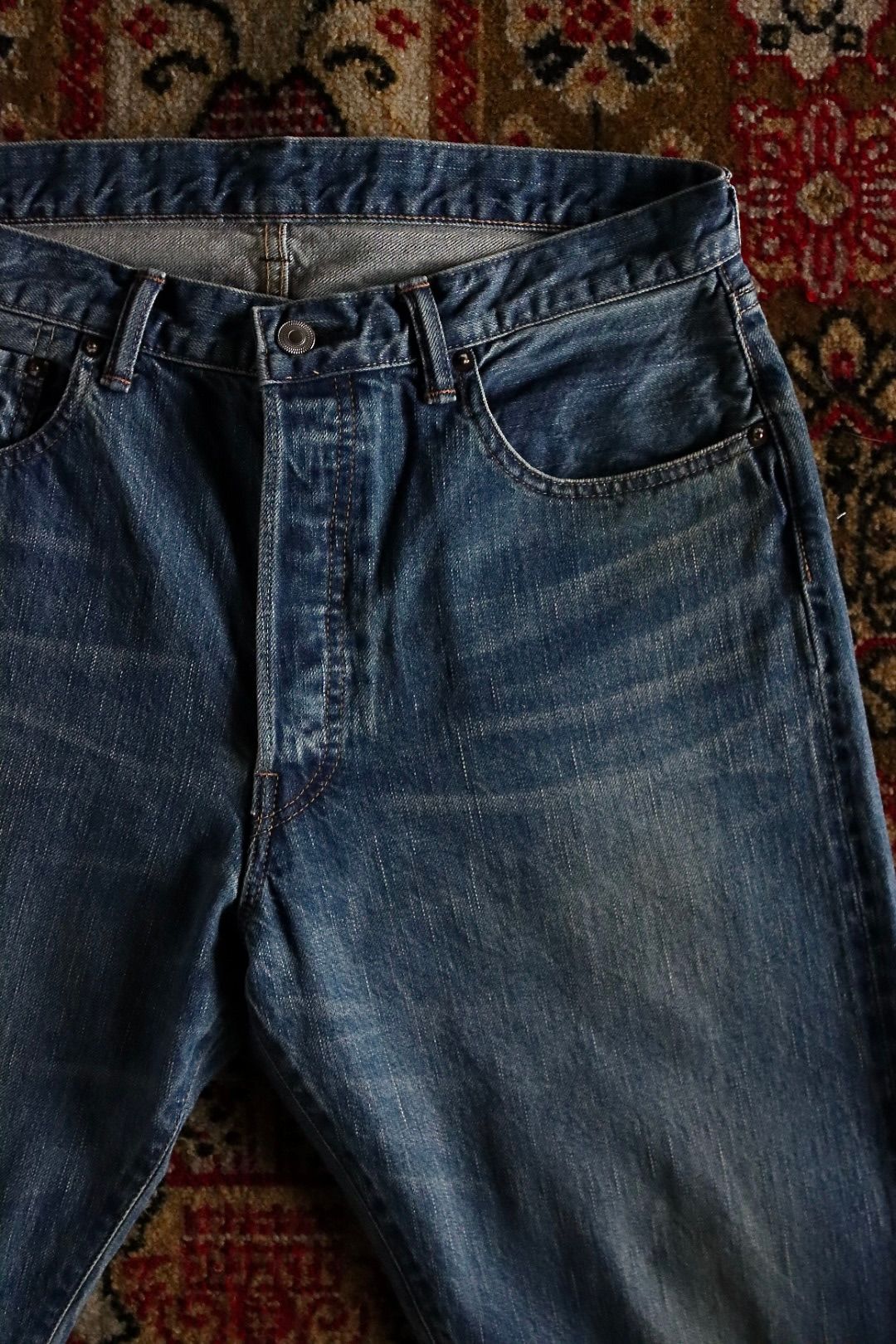 A.PRESSE - アプレッセ23SSデニム Washed Denim Pants E(23SAP A.PRESSE - アプレッセ23SSデニム Washed Denim Pants E(23SAP