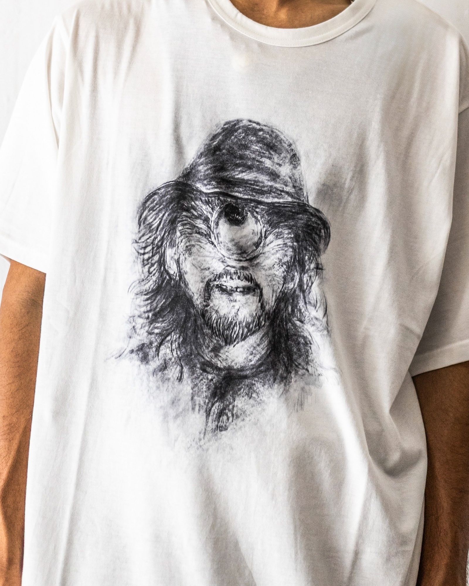 Yohji Yamamoto 25AW 定番半袖天竺TシャツA (HL-T93-992)WHITE