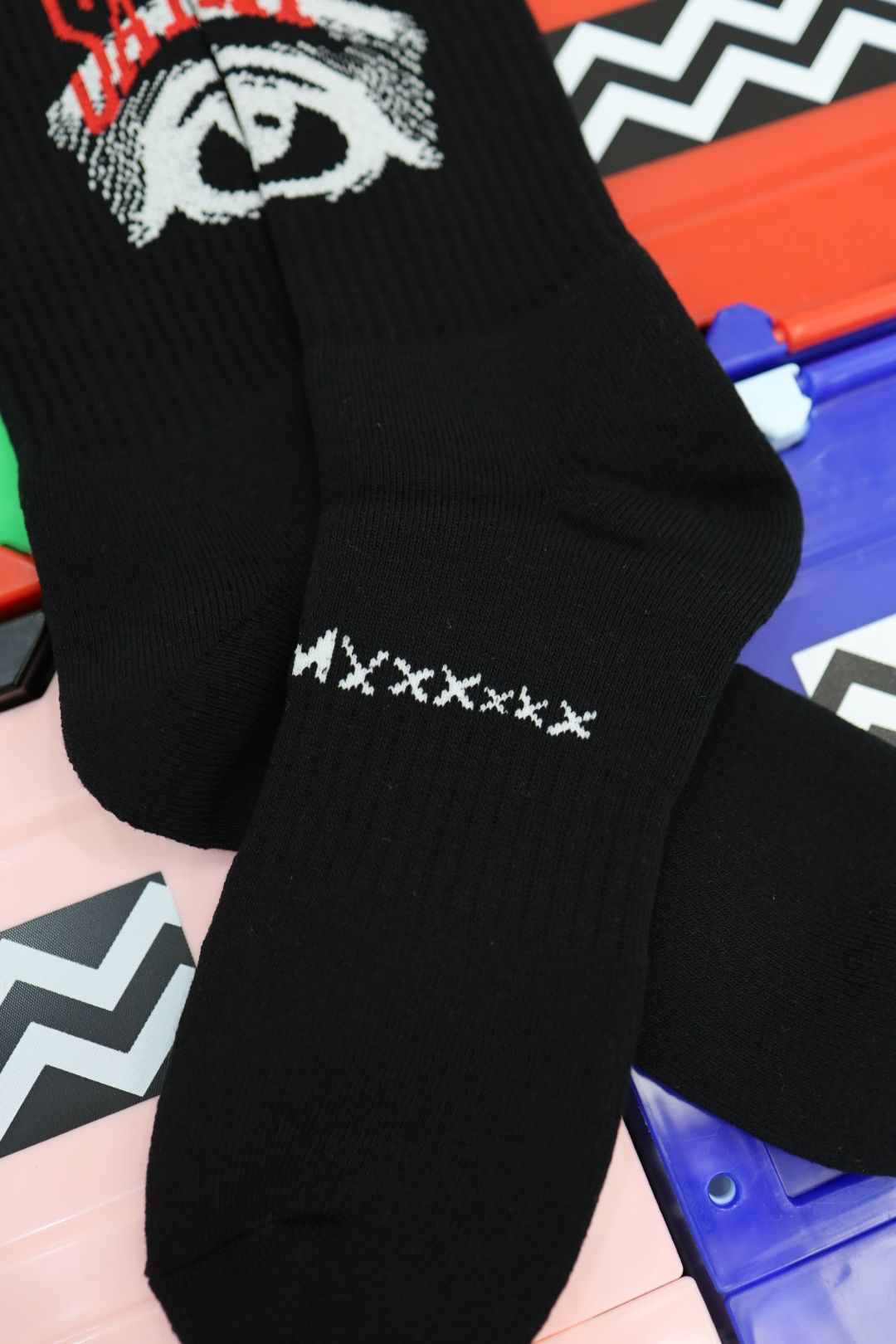 SAINT M×××××× - セントマイケル 26AW EYE_SOCKS(SM-MK1-0000-106