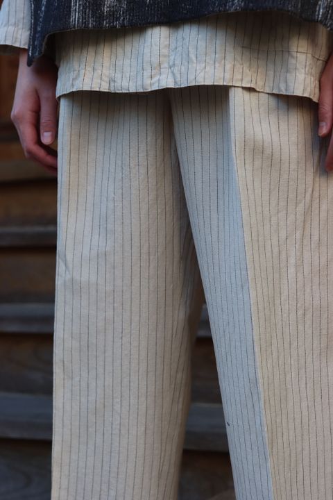 YOKE PRINTED COTTON CREWNECK VEST(YK22SS0348S) style.2022.2.12