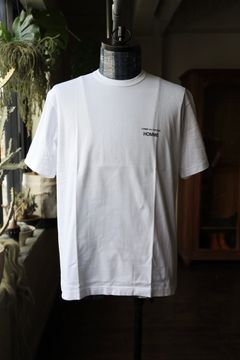 コムデギャルソンオム ロゴTシャツ(WHITE)