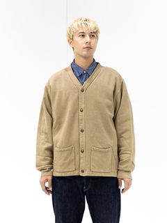 A.PRESSE Vintage Sweat Cardigan(MOCHA)☆9月19日(土)新作発売！