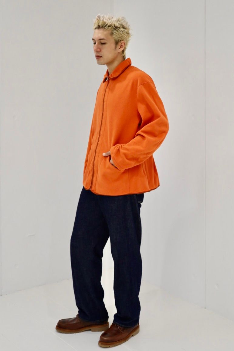 ファウンダ 25AW FLEECE ZIP BLOUSON(015FD252018)ORANGE