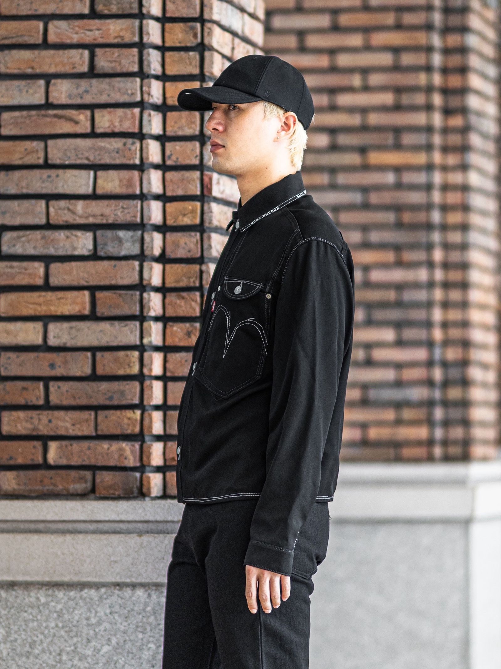 ジュンヤワタナベマン 26FW Levi's Wネーム ウールシャツジャケット(WR-J203-051)BLACK☆8月7日(金)発売！