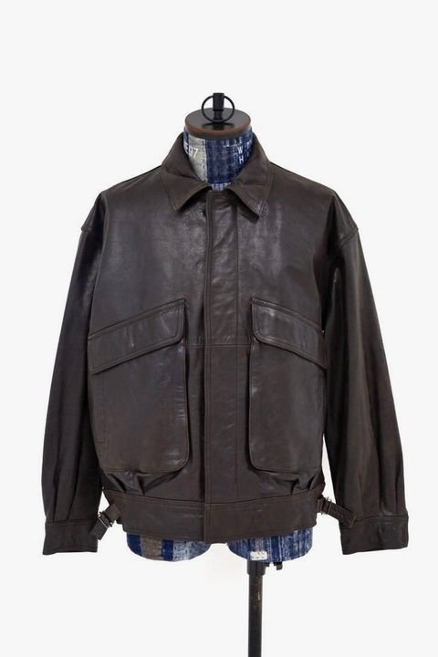 YOKE 26FW Leather Flight Jacket(YK26FW01304B)Dark Brown★9月5日(土)発売！