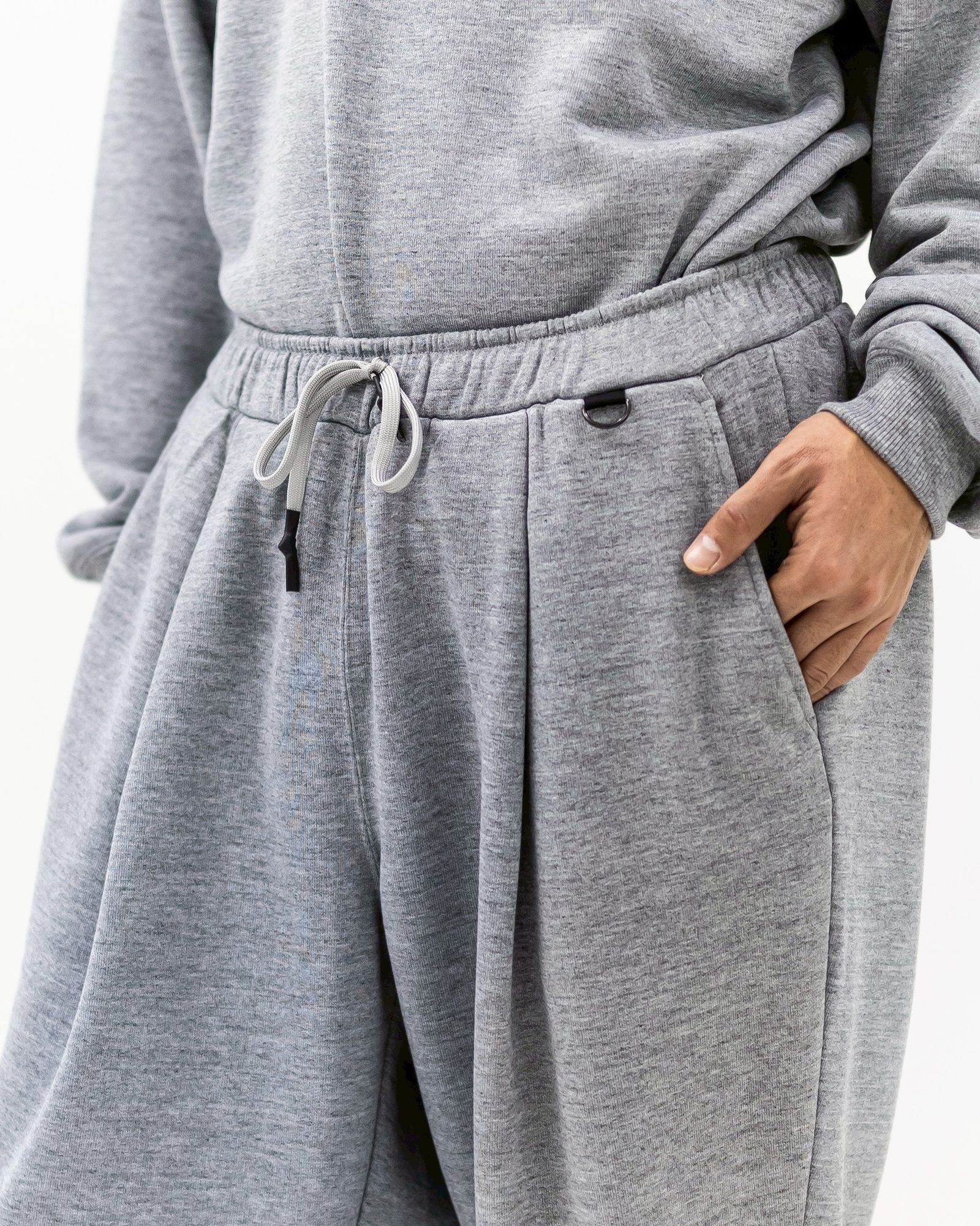 S.F.C 25FW エスエフシー TECH WIDE TAPERED SWEAT PANTS (SFCFW25CS03)Grey M