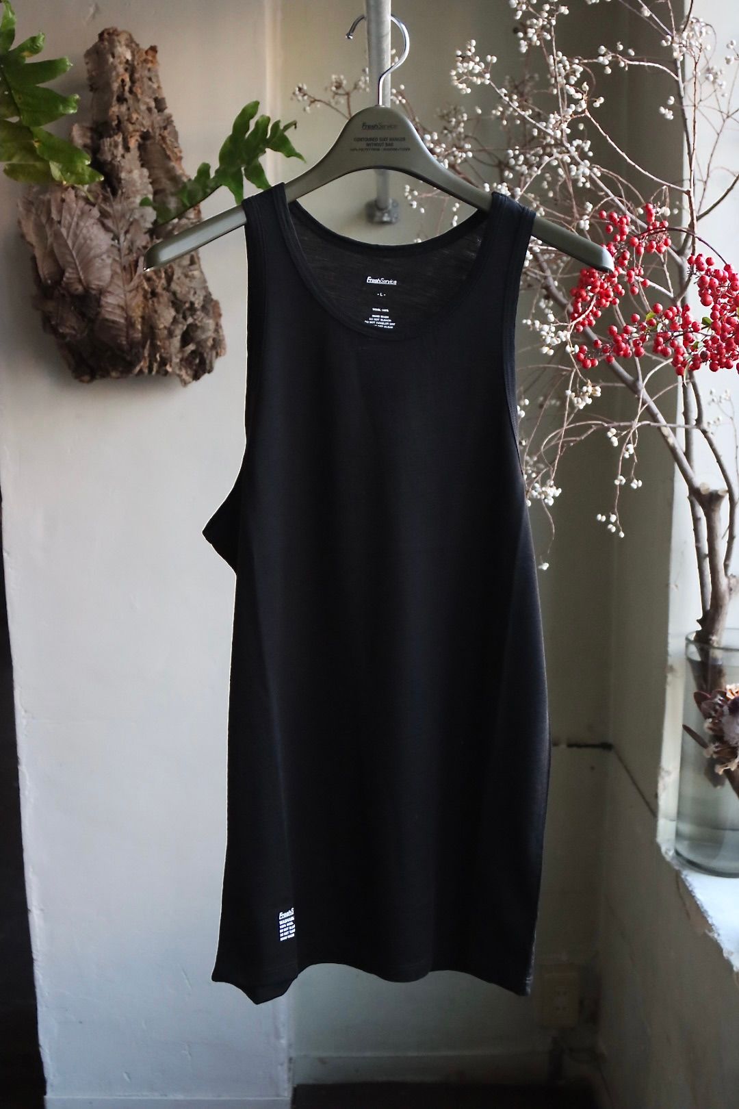 FreshService - フレッシュサービス24SS WASHABLE WOOL TANK TOP