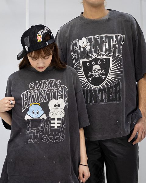 SAINT Mxxxxxx 26SS新作 SKULL-K&BABY-M BH SS TEE style.2026.4.27