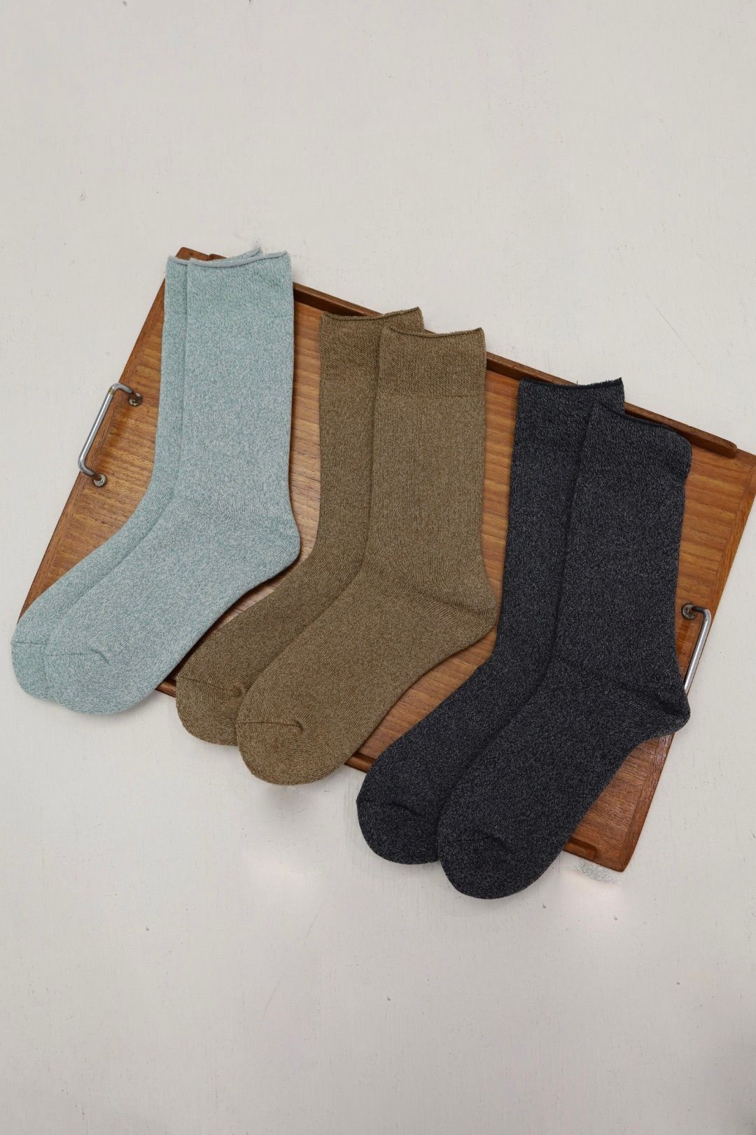 グラフペーパー 26SS 3-Pack Melange Socks(GU261-90289) MIX☆1月31日(土)発売！