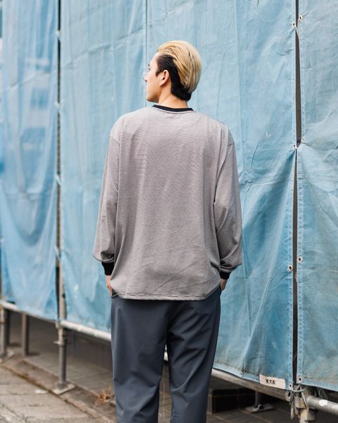 FreshService MICRO BORDER L/S TEE(WHITExBLACK)3月15日(土)新作発売！
