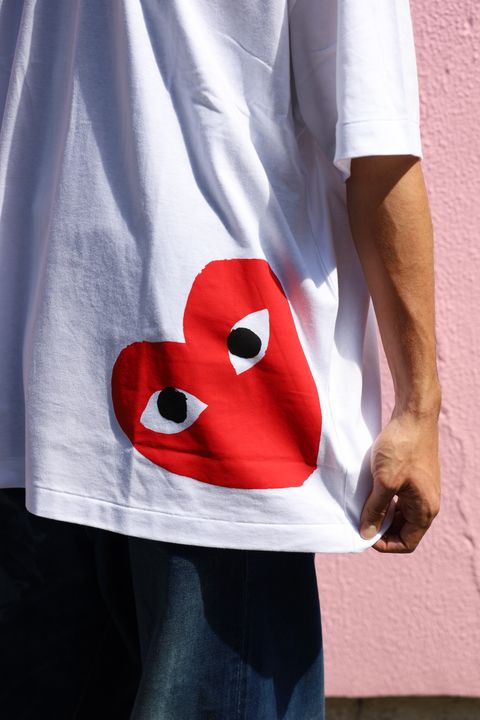 PLAY COMME des GARCONS オーバーサイズロゴTシャツ  新作発売！