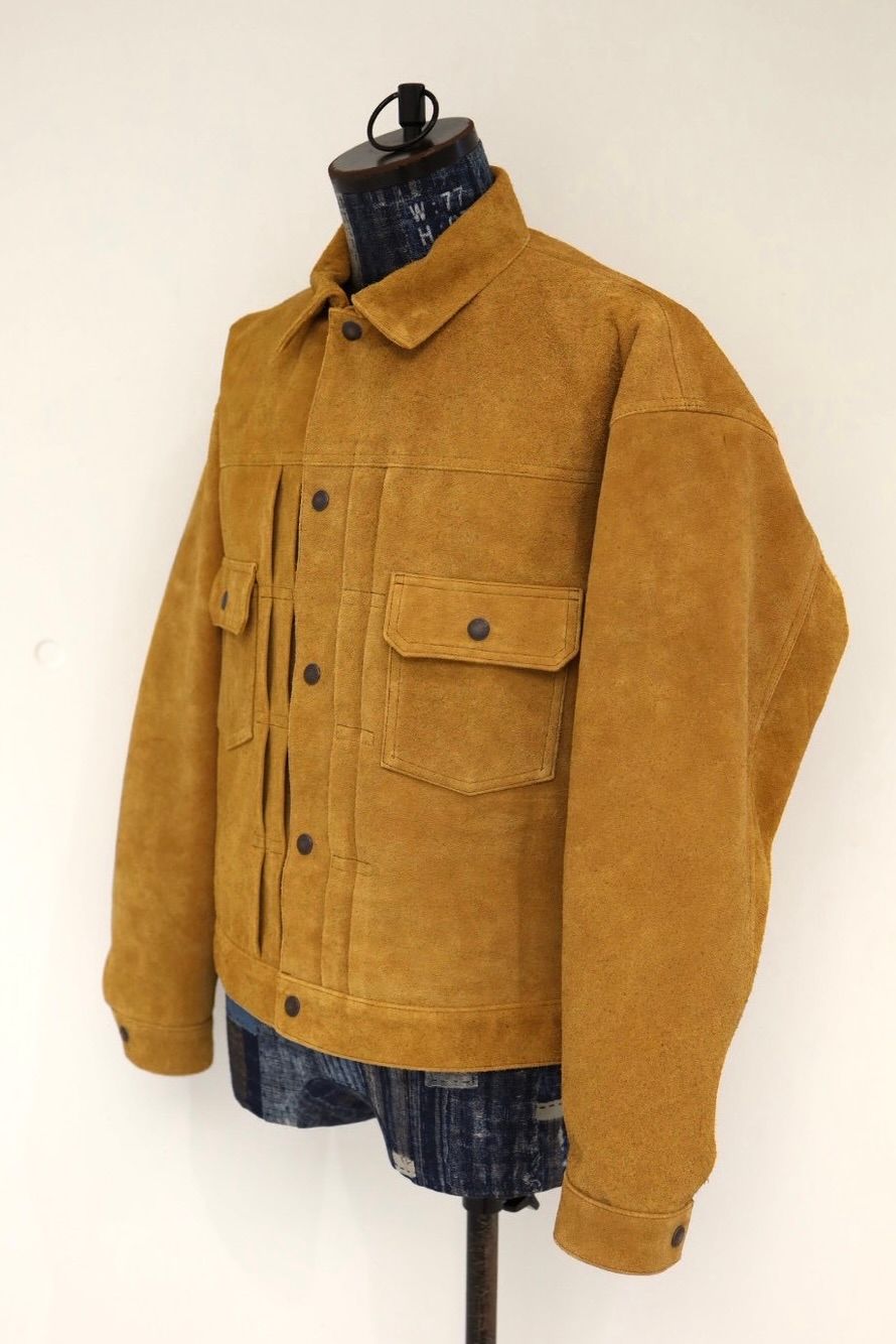 セントマイケル 26SS BBJ_SUEDE SHIRT (SM-MK8-0000-C44)BEIGE☆5月16日(土)発売！