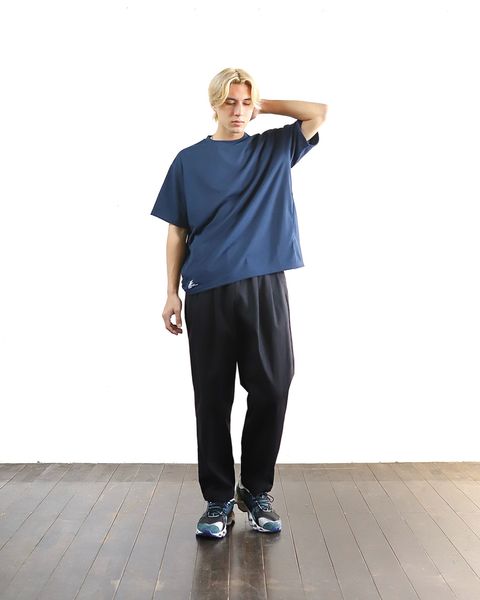 FreshService 24SS 新作 DRY JERSEY S/S CREW NECK TEE(NAVY) style 2024.3.22