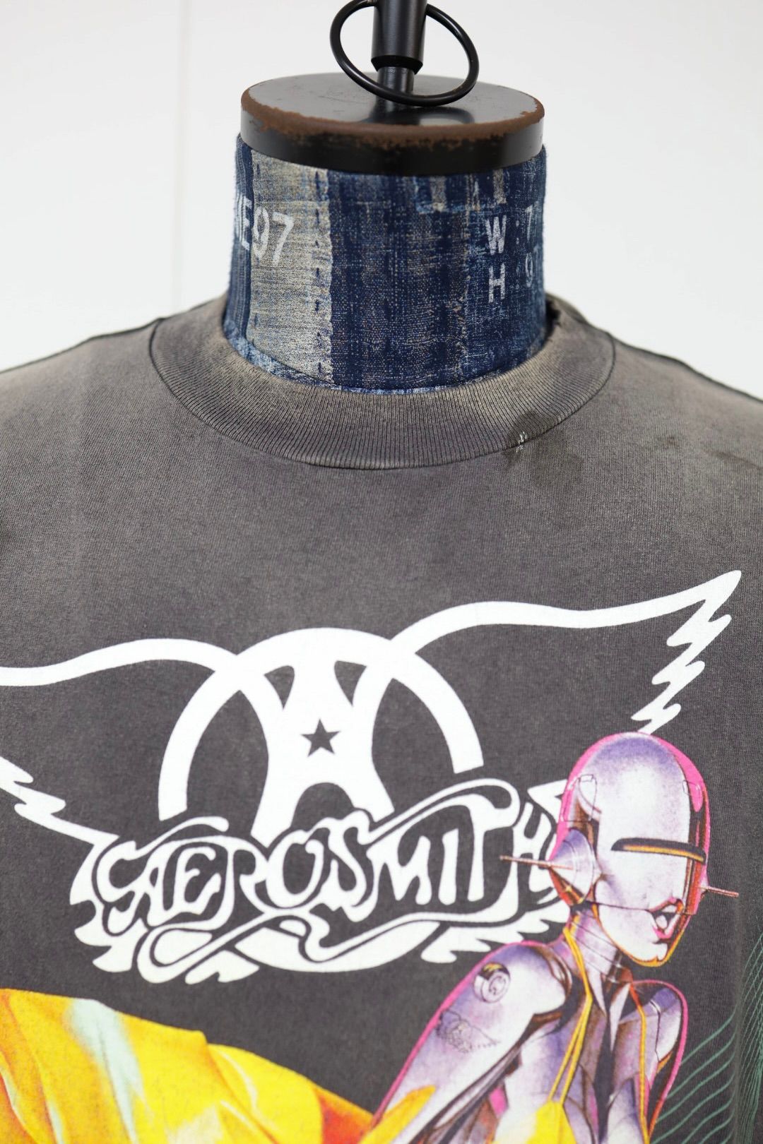 セントマイケル 26SS AEROSMITH AS_SS T-SHIRT(SM-MK8-0000-C25)BLACK☆4月29日(水)新作発売！