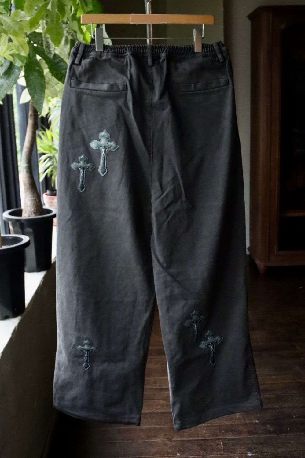 トーキングアバウト ジ アブストラクション 25AW  PARACHUTE PT(2526AW-PT-003)BLACK☆新作発売！