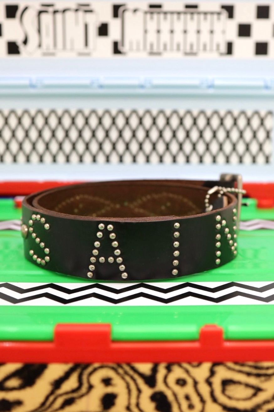 セントマイケル 26SS BLACK STONE HTC_BELT (SM-MK8-0000-C65)BLACK☆5月16日(土)発売！
