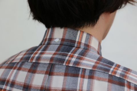 Graphpaper2020AW 新作THOMAS MASON for GP Check B.D Box Shirt style.2020.9.27.