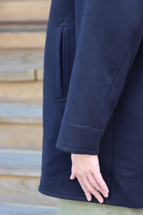 A.PRESSE Pea Coat style