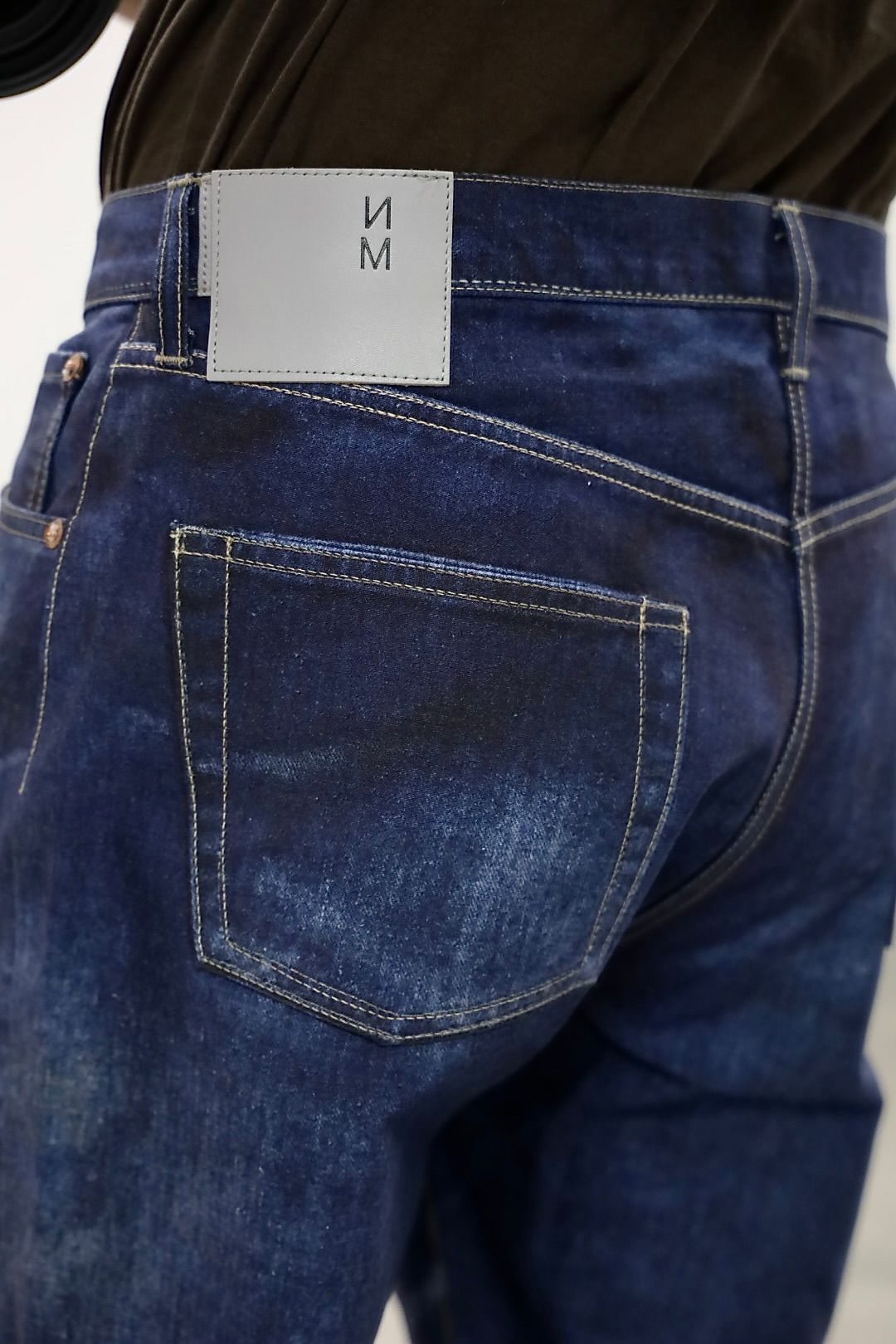 アイジュンヤワタナベマン 26SS New Manual 転写デニムプリントパンツ(WQ-P903-100)