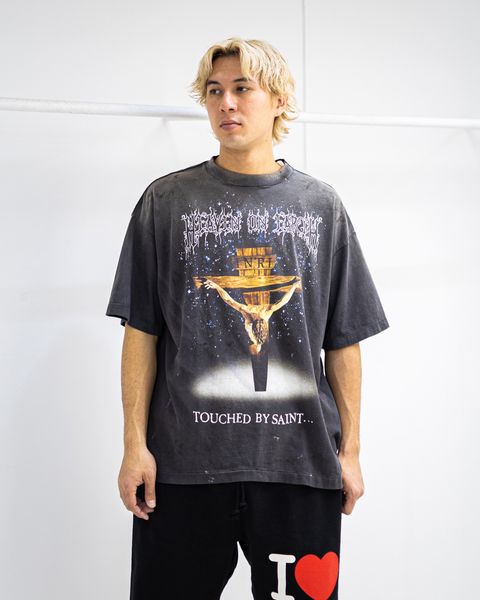 セントマイケル 26SS JESUS SS T-SHIRT (SM-MK8-0000-002)BLACK☆3月20日(金)発売！