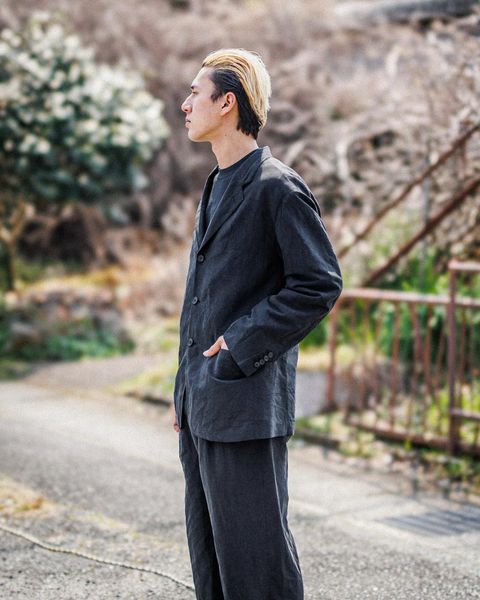 A.PRESSE Silk Linen Jacket セットアップ3月22日(土)新作発売！
