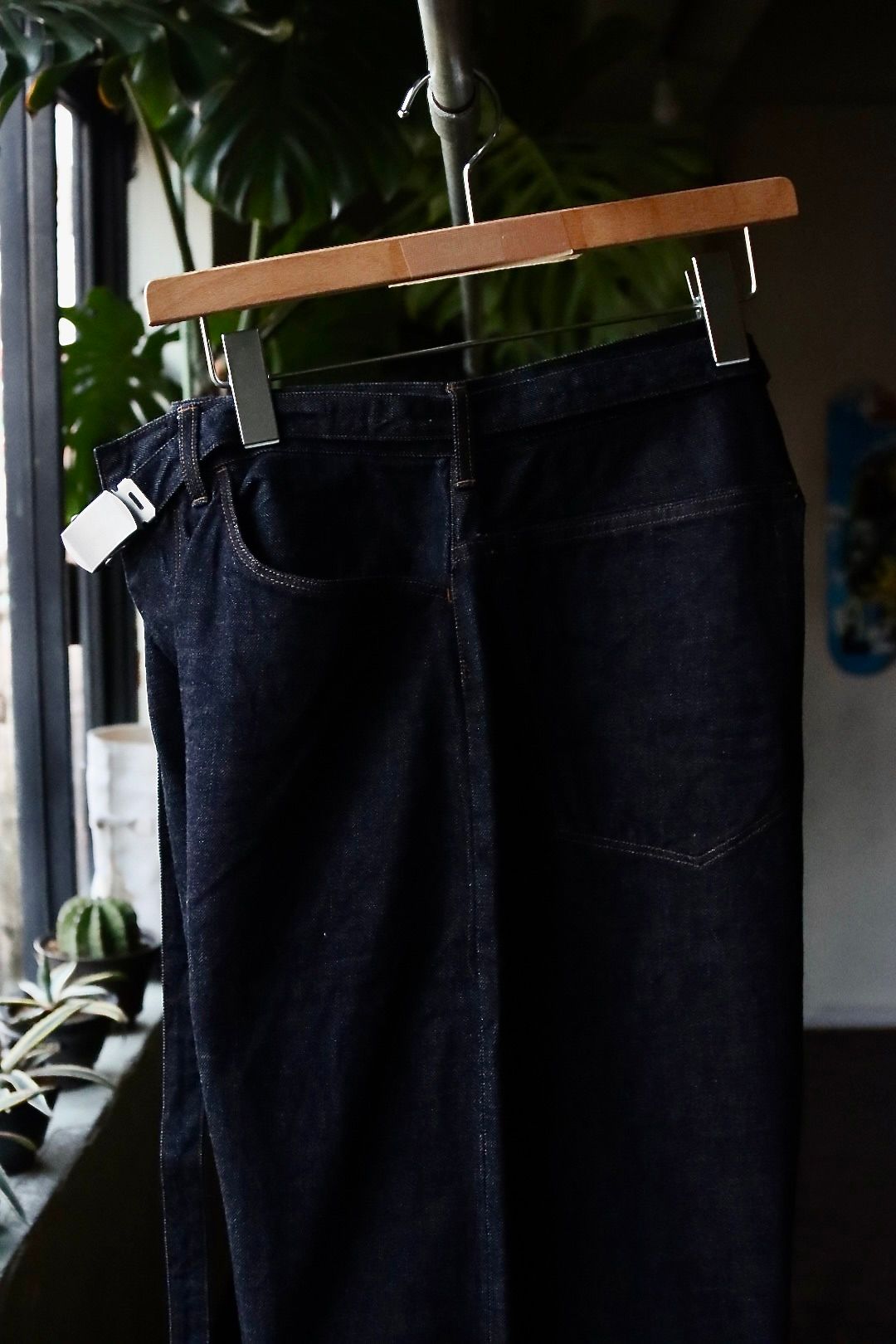 blurhms - ブラームス 23SS デニム 12.9oz Selvage Denim GI-belt