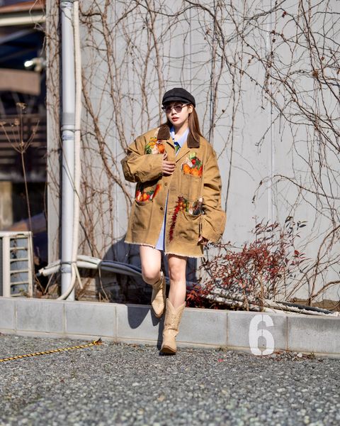 doublet 26SS VEGETABLE EMBROIDERY WORK JACKET style.2026.1.16