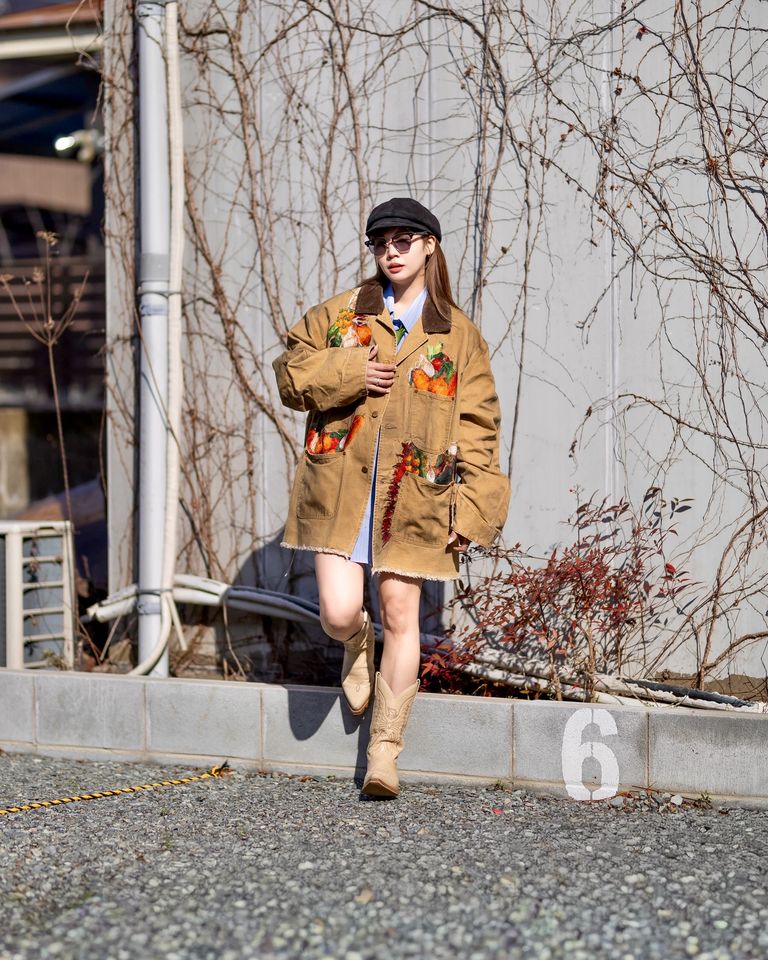 doublet 26SS VEGETABLE EMBROIDERY WORK JACKET style.2026.1.16