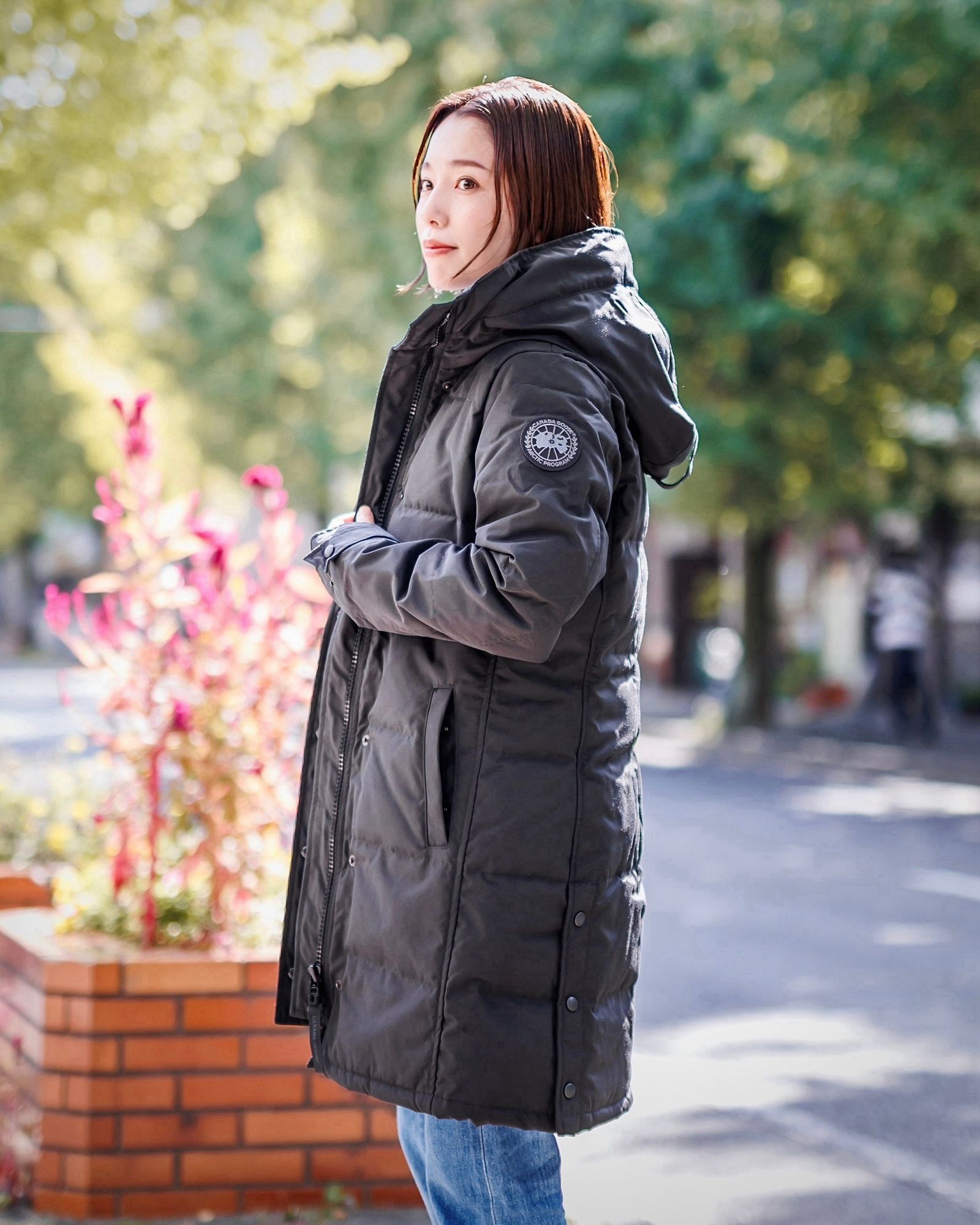 CANADA GOOSE - カナダグースレディース Shelburne Parka Black Label (3802WB)Black | mark