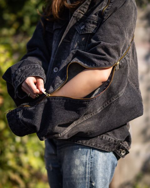 doublet 26SS FILLETED ZIP DENIM JACKET style.2026.1.16