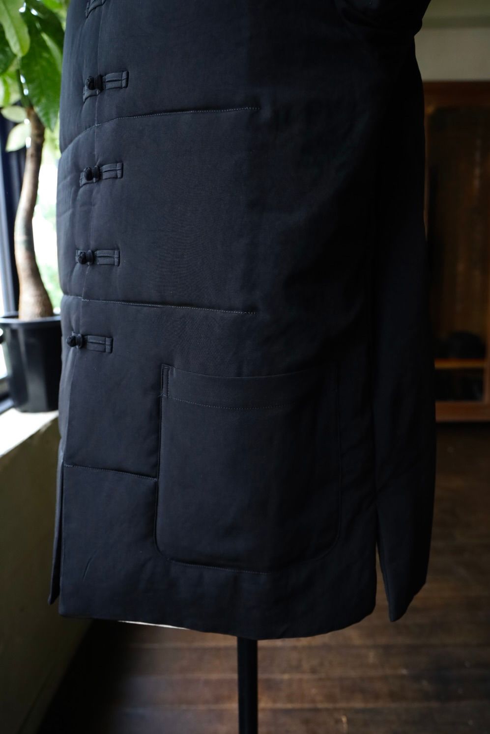 Yohji Yamamoto 25AW リバーシブル中綿ブラウス(HL-B62-852)BEIGE☆新作発売！