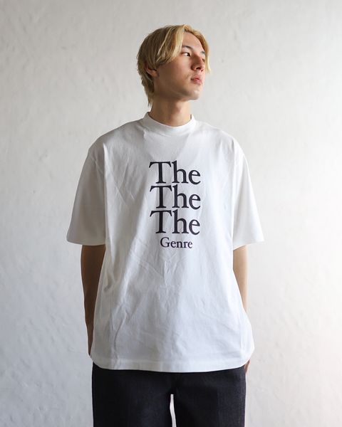 ブラームスルーツストック24SS blurhms The Genre The Print Tee WIDE(White) style 2024.3.21