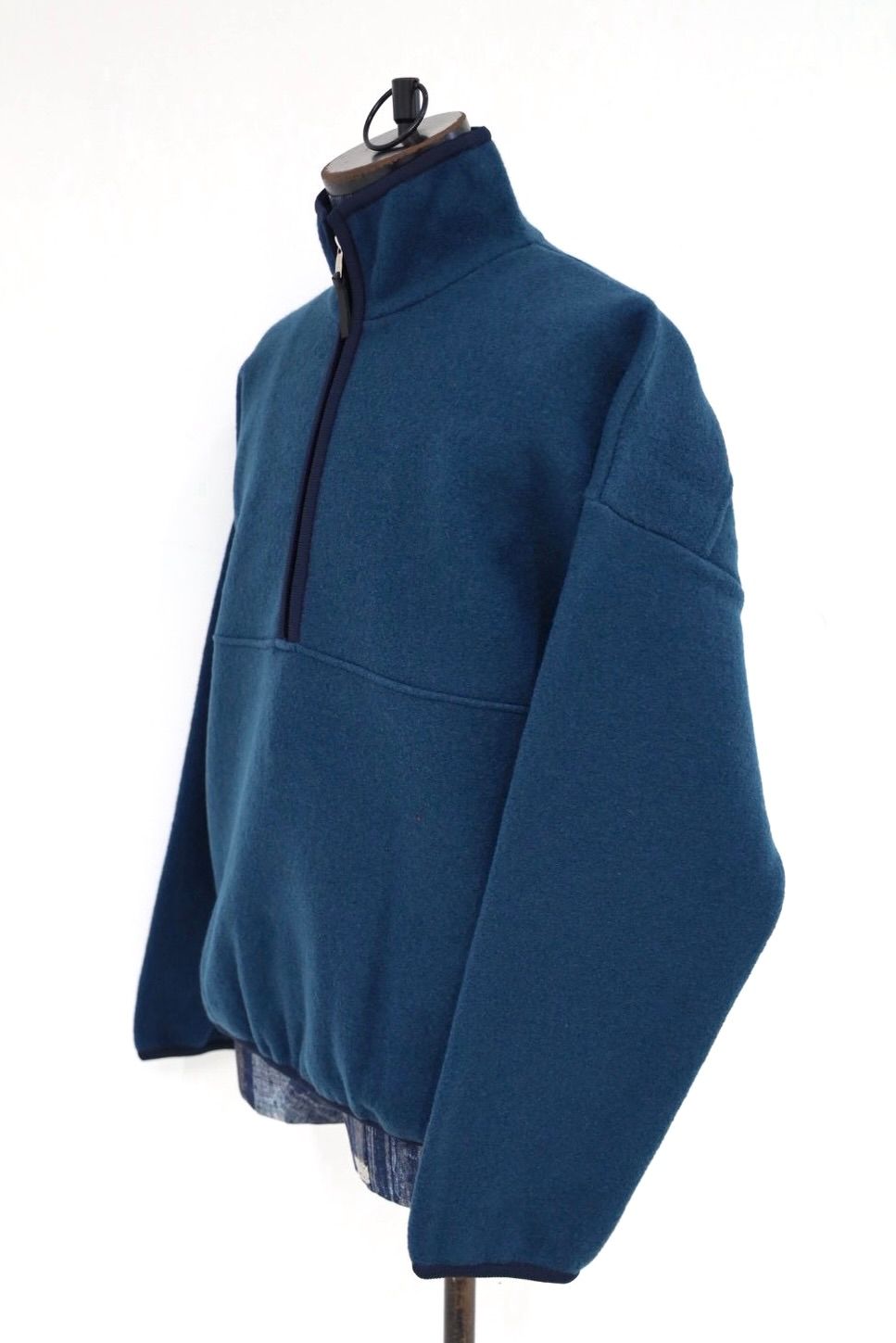 YOKE 26FW Boiled Wool Knit Pullover(YK26FW01374S) Peacock★9月19日(土)発売！