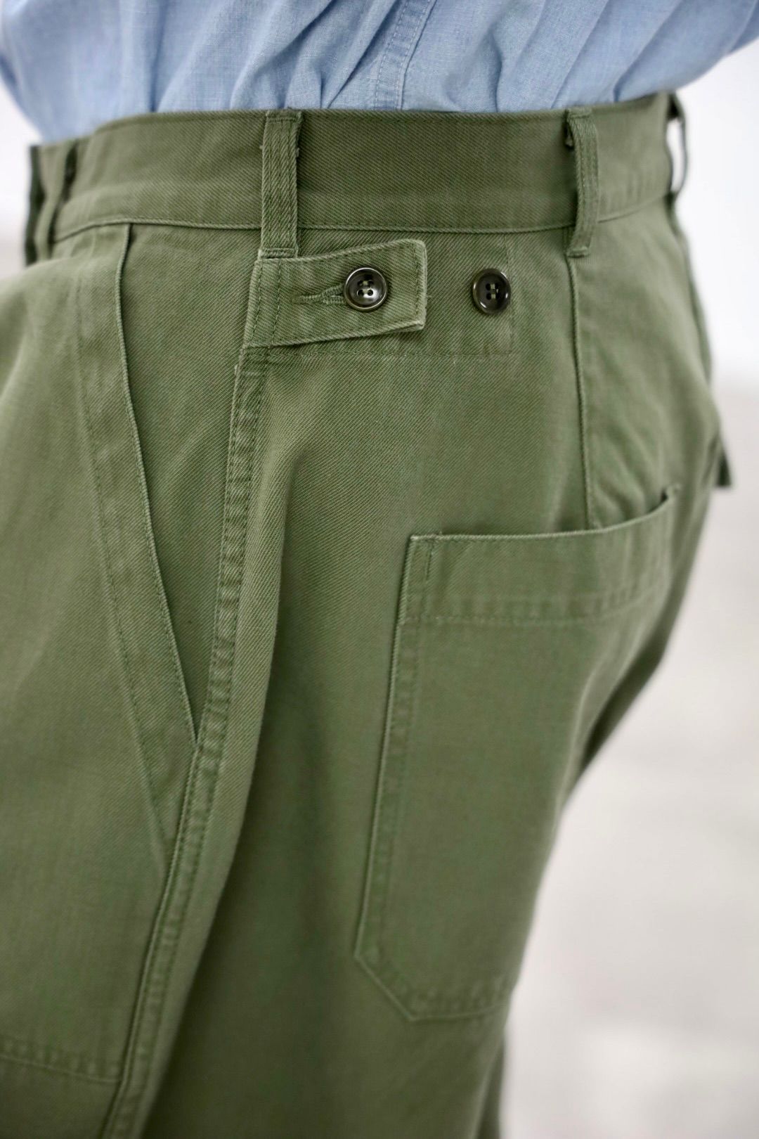 アプレッセ 2026 STYLE1 USAF Hemmed Bottoms(AP-4009)OLIVE☆12月13日(土)発売！