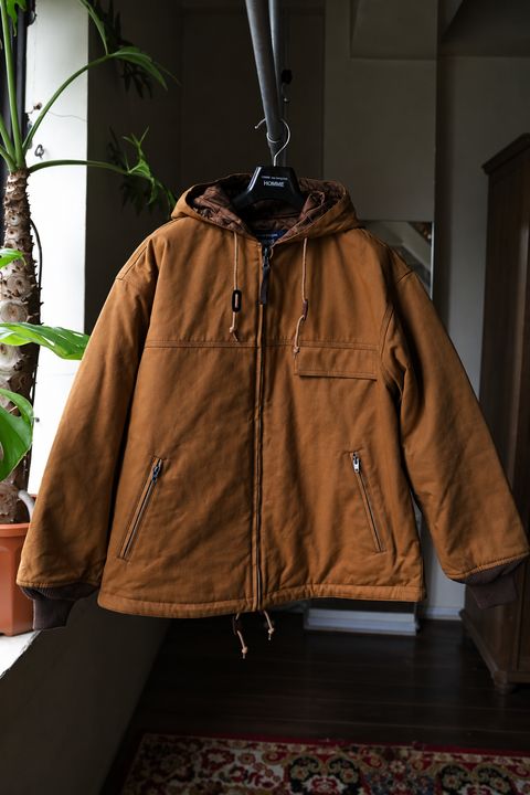コムデギャルソンオム リバーシブルキルティングフーディ(HR-J025-051)BROWN☆10月2日(金)発売！
