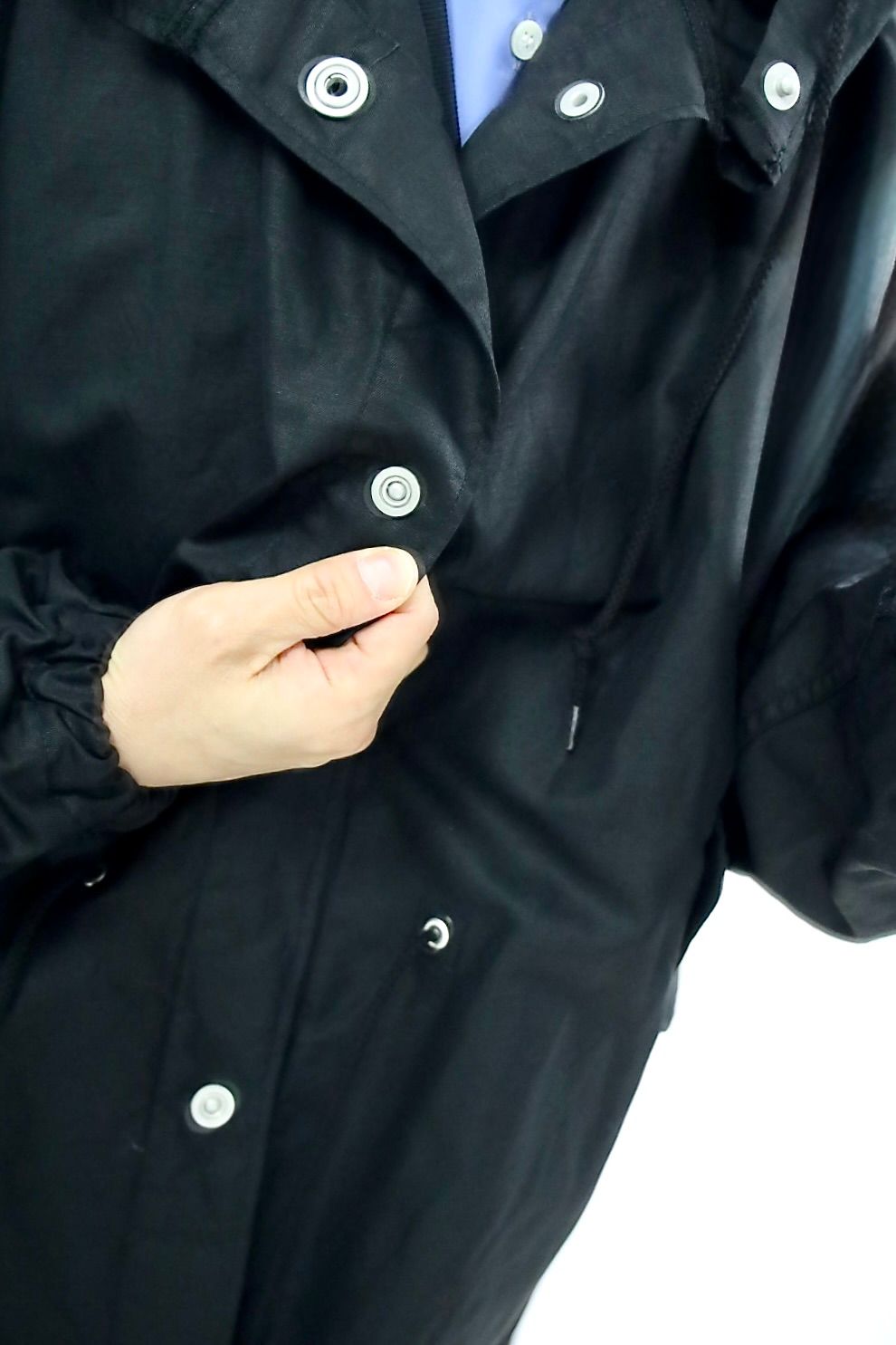 COMME des GARCONS HOMME 26SS 綿麻M-51モッズコートスタイル