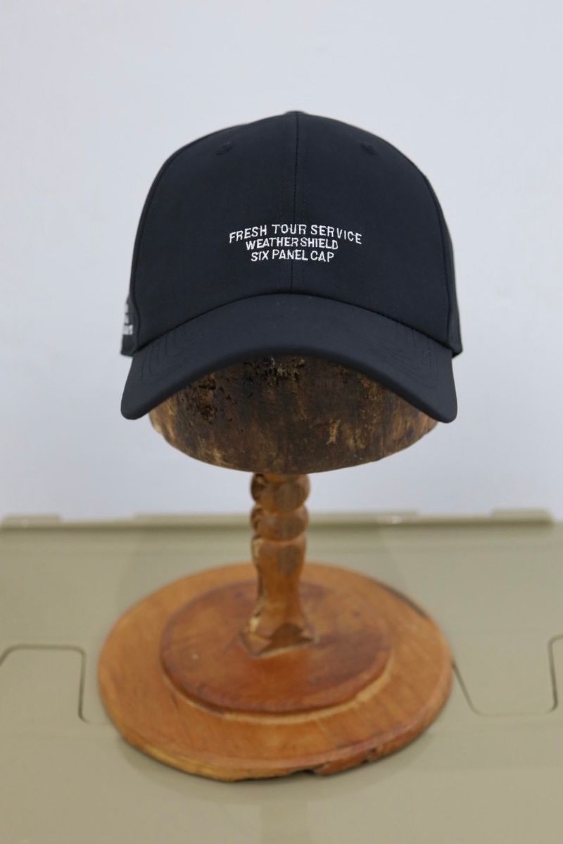 フレッシュサービス WEATHER SHIELD SIX PANEL CAP(FSP261-90056)BLACK☆1月17日(土)新作発売！