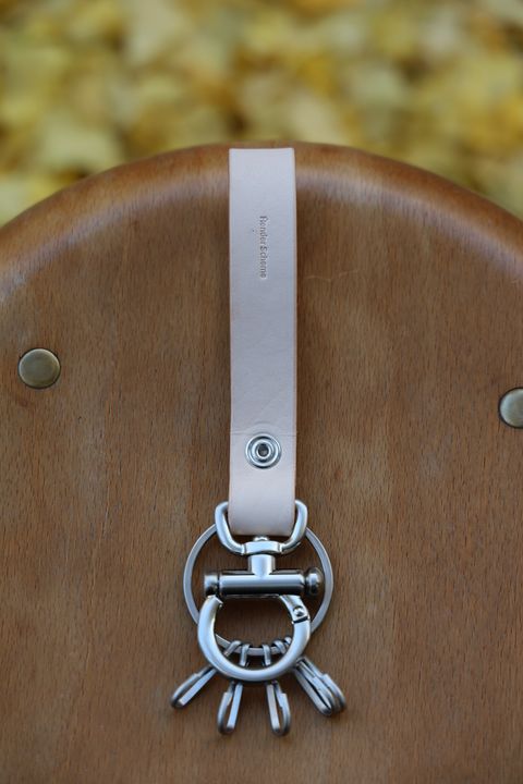 エンダースキーマ キーホルダー  key flock(qn-rc-kha)natural☆12月6日(土)発売！