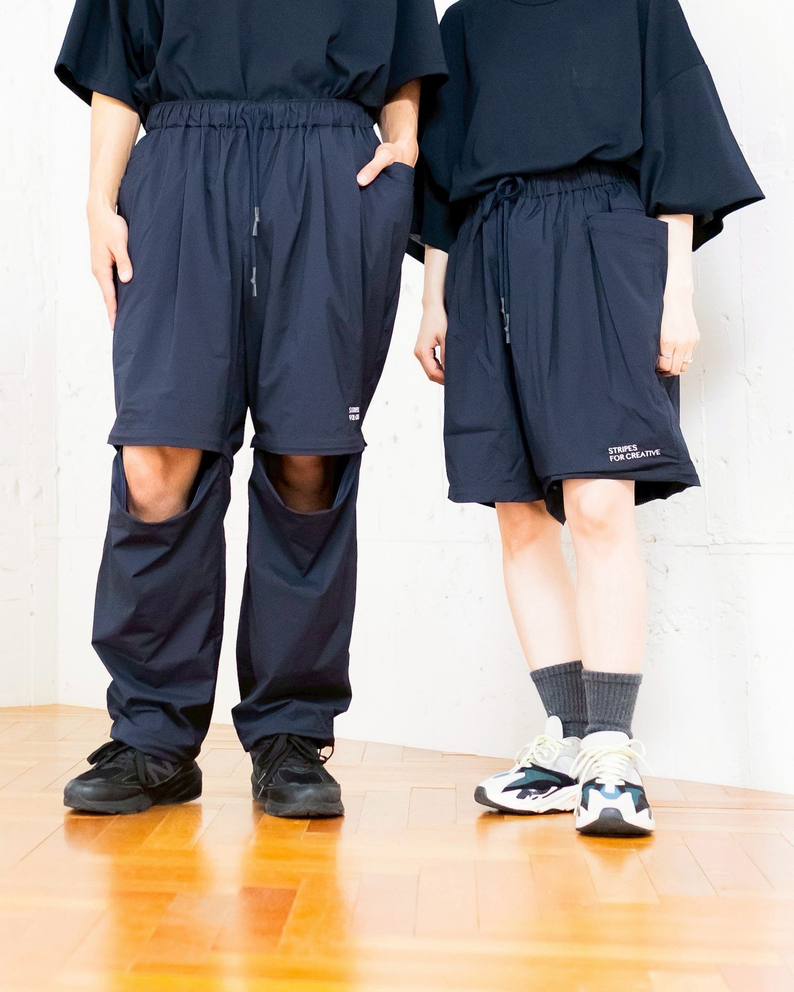 S.F.C 25SS エスエフシー SUPER WIDE DETACHABLE PANTS (SFCSS25SPP01)Navy☆5月10日(土)発売！