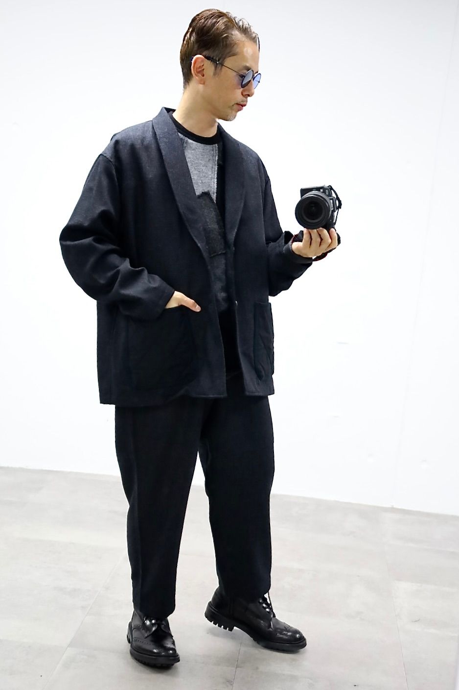 COMME des GARCONS HOMME ウール千鳥格子ジャケット2025.10.3.